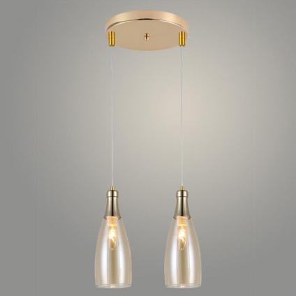 Подвес 06979/2HQ FGD золото 2x40W E14 d260 h700, 24